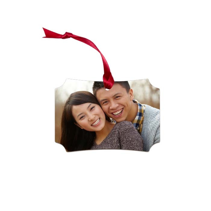 Scalloped Wood Ornament